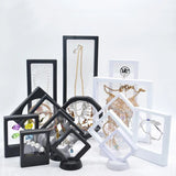 PET Membrane Jewelry Ring Necklace Display Holder Gift Packaging Box
