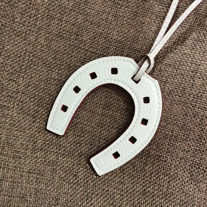 PU Horseshoe Pattern Bag Pendant Hollow Kelly Bag with Accessories