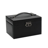 PU Jewelry Organizer Portable Necklace Earrings Rings Jewelry Box Packaging
