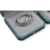 Octagonal Cut Edge Jewelry Box Retro High-End