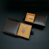 PU Leather Jewelry Box High End Texture Drawer Organizer