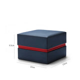 PU Leather Watch Case Square Wristwatch Box Bracelet Display Gift Boxes