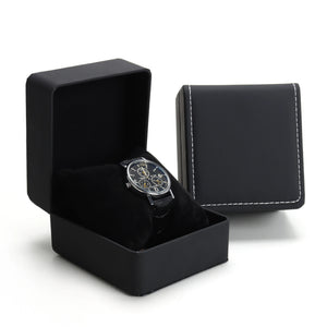High End PU Leather Watch Box for Men's Display