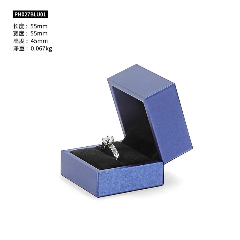 Proposal Ring Box Pendant Necklace Set Gift Box
