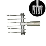 Paintless Glue Puller Tabs Dent Car Repair Tool Set Orange Dent Puller Kit