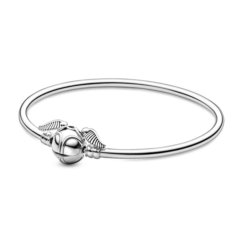 925 Sterling Silver Golden Snitch Bracelet Jewelry