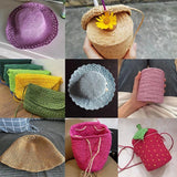 Paper Raffia Cord Twisted Ribbon Rope Gift Wrap Decor Craft DIY