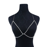 Pearl Bra Chain Beach Jewelry Body Chain Jewellery