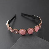 Baroque Rhinestone Headband Wedding Headwear Women Bridal Hair