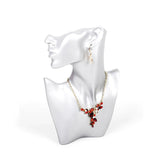 Pearl Necklace Chain Jewelry Display Stand Bust Decor Figure Mannequin Model