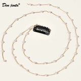 Pearls Tassel Long Chain Hair Clip Jewelry Hair Accessories Women Hair Pins