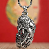 Lucky Transit Pendant Necklace Retro Amulet Jewelry