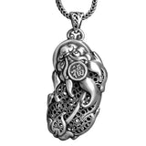 Lucky Transit Pendant Necklace Retro Amulet Jewelry