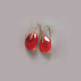 Ocean Face Crystal Earrings for Women