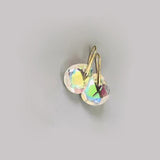 Ocean Face Crystal Earrings for Women