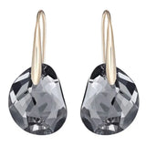 Ocean Face Crystal Earrings for Women