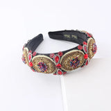 Baroque Crystal Rhinestones Headband for Women Party
