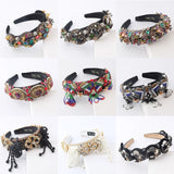 Baroque Crystal Rhinestones Headband for Women Party