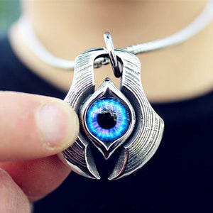Personality God's Eye Pendant Retro Eye Pendant Jewelry Men and Women Necklace