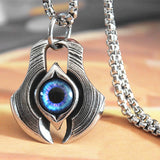 Personality God's Eye Pendant Retro Eye Pendant Jewelry Men and Women Necklace