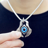 Personality God's Eye Pendant Retro Eye Pendant Jewelry Men and Women Necklace
