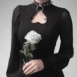 Personality Leather Necklace Punk Style Women Gothic Accessories Sexy