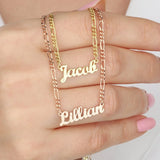 Personality Letter Pendant Women Choker Necklace Name Jewelry Gift