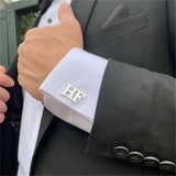 Men's Stainless Steel Personalized Cufflinks