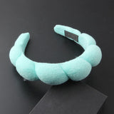 Pink Velvet Twist Sponge Girls Hairband Wedding Headwear
