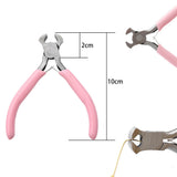 Pink Jewelry Pliers DIY Crafts Making Beading Cutting Splicing