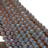 Pink Purple Freshwater Pearl Bracelet Honey Peach Pendant Wedding Jewelry