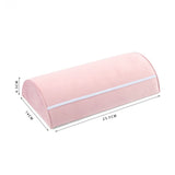 Pink Velvet Jewelry Organizer Cloth Window Necklace Pendant Jewelry Display