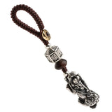 Male Domineering Pixiu Keychain Car Key Pendant Female Lucky Bag Pendant