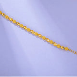 24K Plated Lucky Charm Cuff Bracelet Jewelry