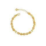 24K Plated Lucky Charm Cuff Bracelet Jewelry