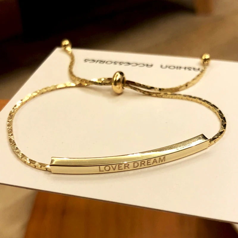 14K Real LOVER DREAM Bracelet for Women - Original Jewelry Gift