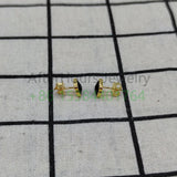 925 Silver Lapis Carnelian Enamel Earrings Light Bear Jewelry