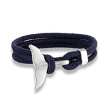 Ocean Whale Tail Bracelet Milan Rope Bracelets for Men and Women