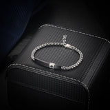 Stainless Steel Bracelets Holder Adjustable Chain Bangles Star