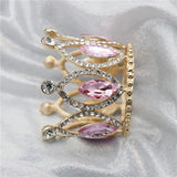 Baroque Little Crown for Kids Birthday Cake Jewelry