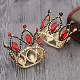 Baroque Little Crown for Kids Birthday Cake Jewelry
