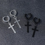 Stainless Steel Ear Clip Earrings for Men and Women