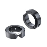 Stainless Steel Ear Clip Earrings for Men and Women