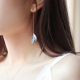 14K Morandi Style Leaves Jewelry Set for Women