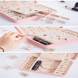 Portable Jewelry Box Organizer Display Travel Pendant Jewelry Case Boxes