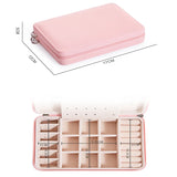 Portable Jewelry Box Organizer Display Travel Pendant Jewelry Case Boxes