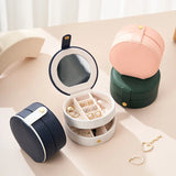 Portable Ring Storage Box Jewelry Casket Beauty Gift Travel Earrings Box