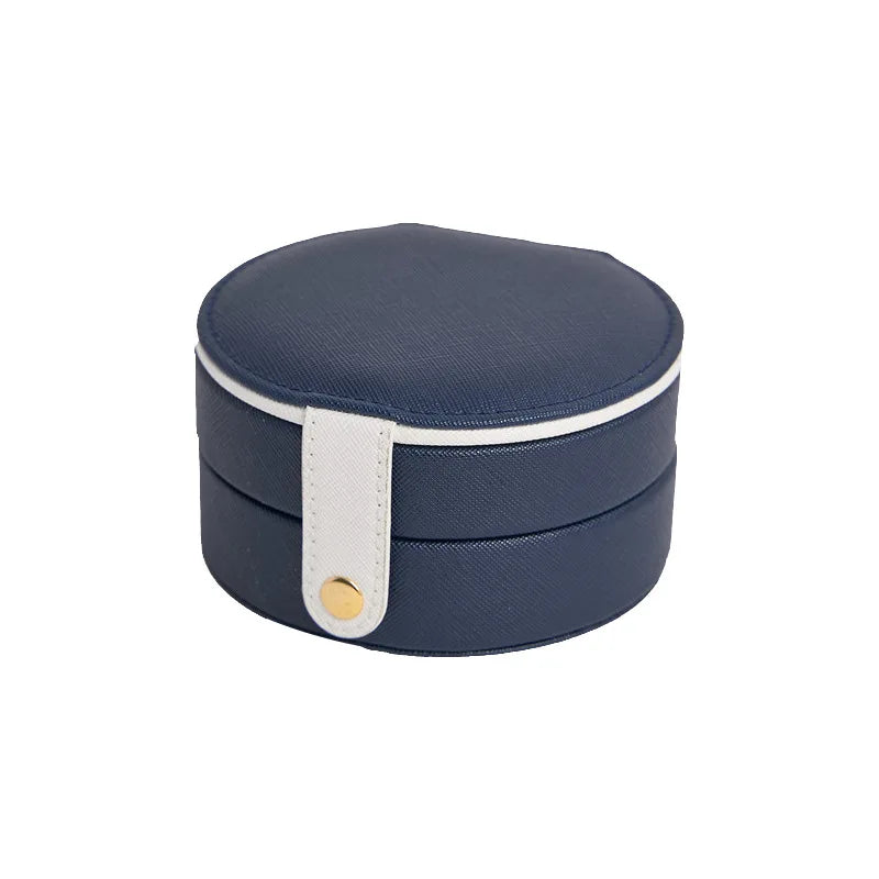Portable Ring Storage Box Jewelry Casket Beauty Gift Travel Earrings Box