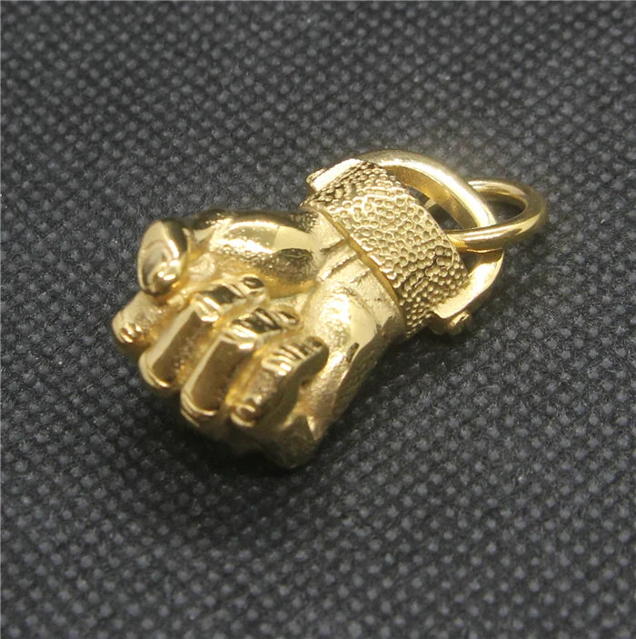 Power Fist Pendant Stainless Steel Mens Pendant