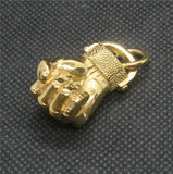 Power Fist Pendant Stainless Steel Mens Pendant